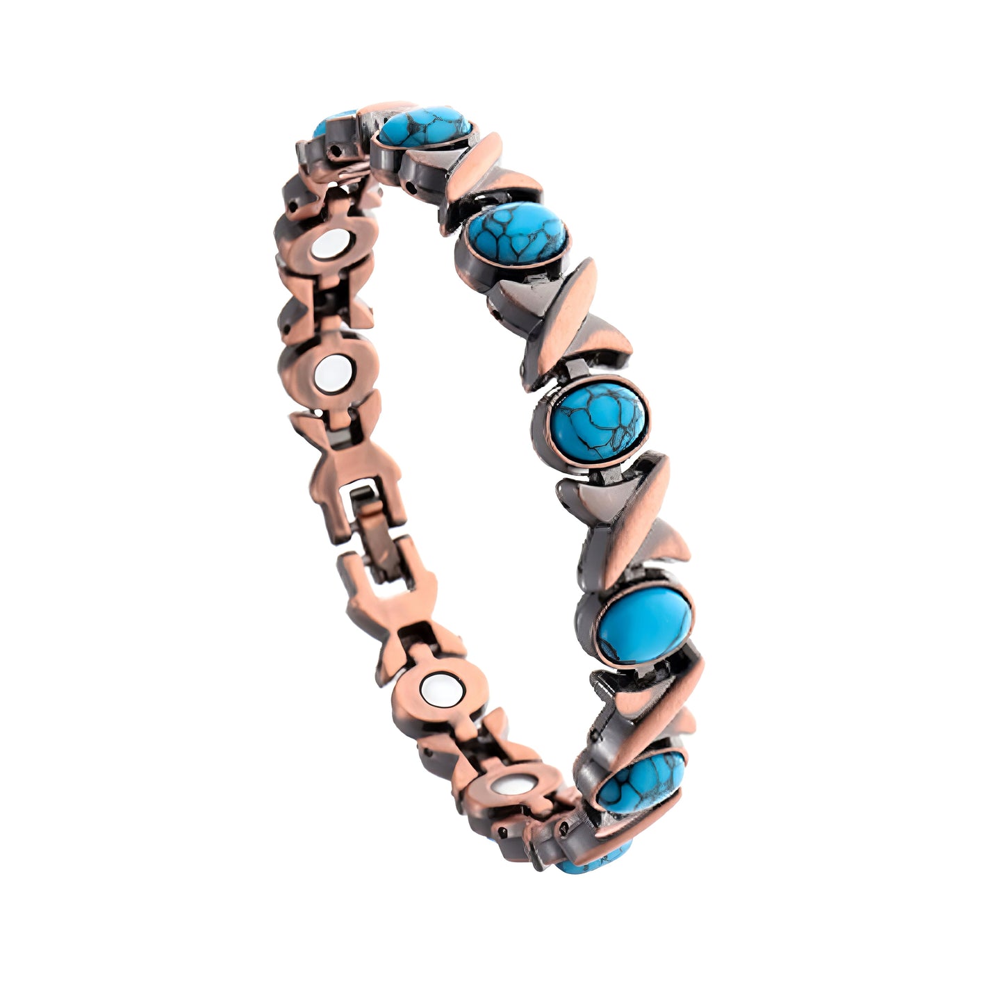 Movenurt® Magnetic Copper Bracelet – Pure Solid Copper with 3500 Gauss Powerful Magnets