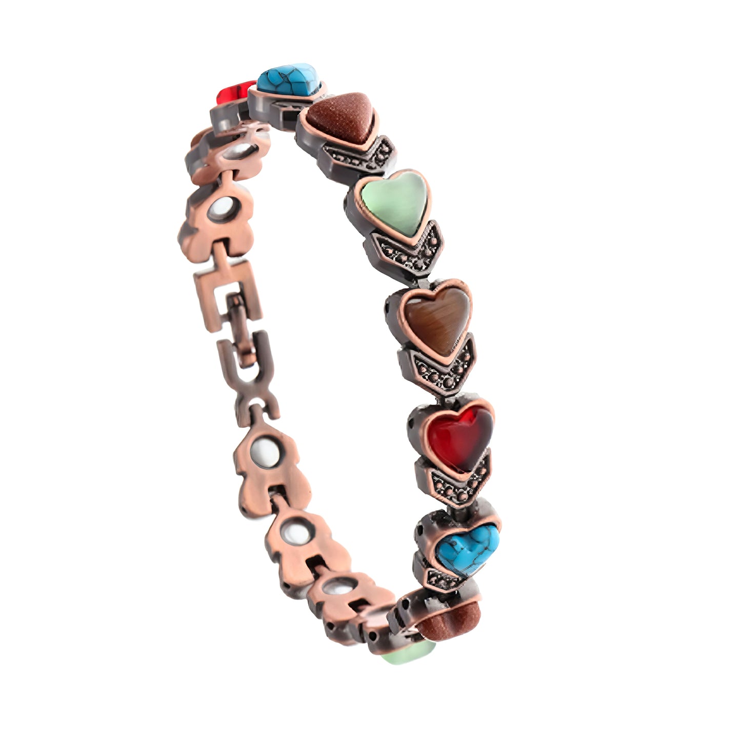 Movenurt® Magnetic Copper Bracelet – Pure Solid Copper with 3500 Gauss Powerful Magnets