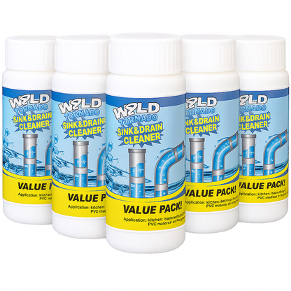 All-Purpose Drain Cleaner: safe, non-toxic & instantly unclogs pipes