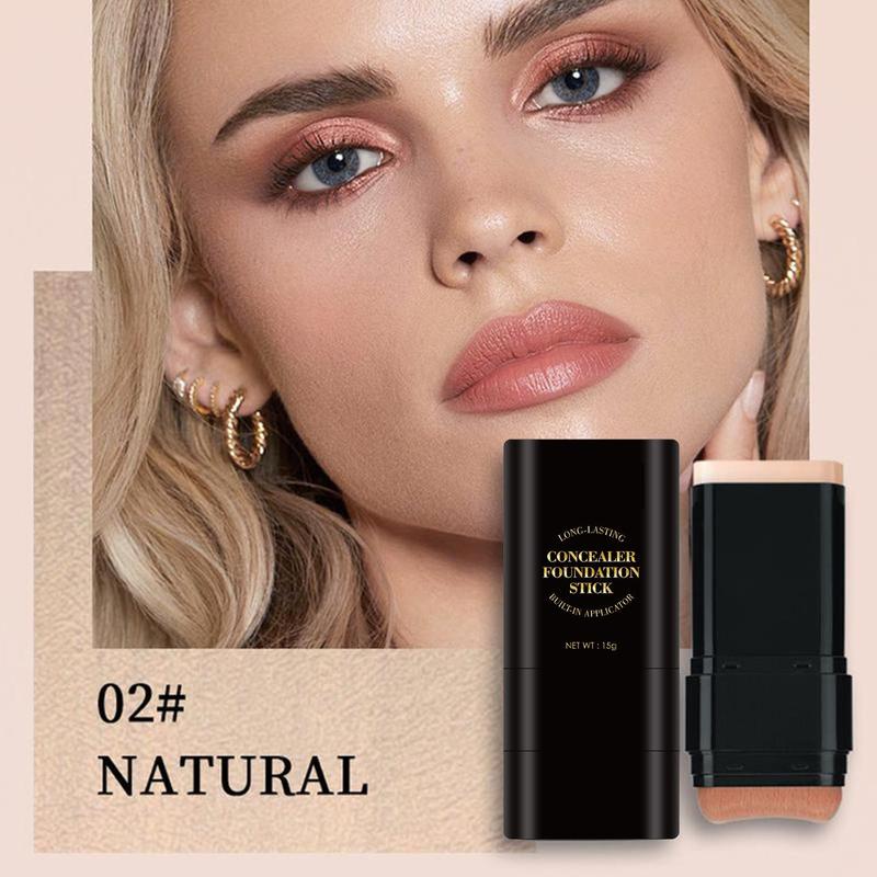 🔥Last Day Promotion 49% OFF✨Foundation Concealer Stick Double-Ended Brush
