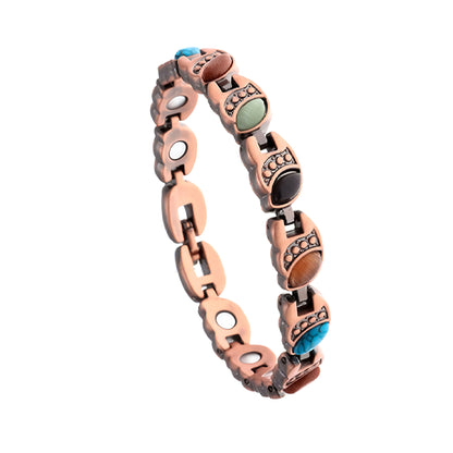 Movenurt® Magnetic Copper Bracelet – Pure Solid Copper with 3500 Gauss Powerful Magnets