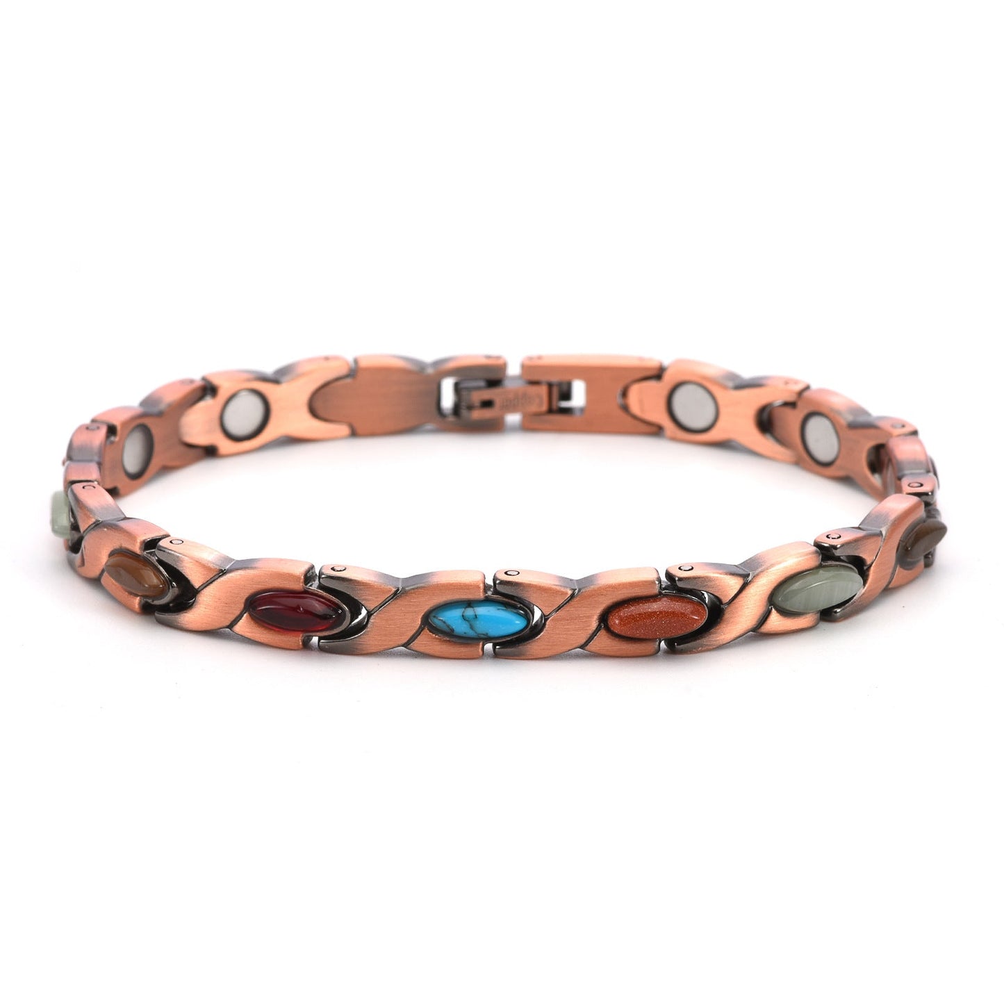 Movenurt® Magnetic Copper Bracelet – Pure Solid Copper with 3500 Gauss Powerful Magnets