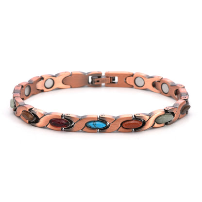 Movenurt® Magnetic Copper Bracelet – Pure Solid Copper with 3500 Gauss Powerful Magnets
