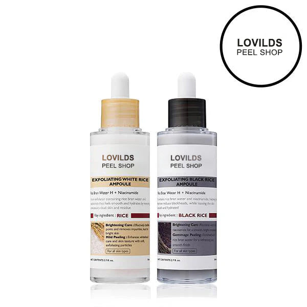 Peel Shot Glow Rice Ampoule Duo-Suitable for All Skin Types