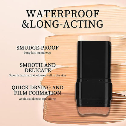 🔥Last Day Promotion 49% OFF✨Foundation Concealer Stick Double-Ended Brush